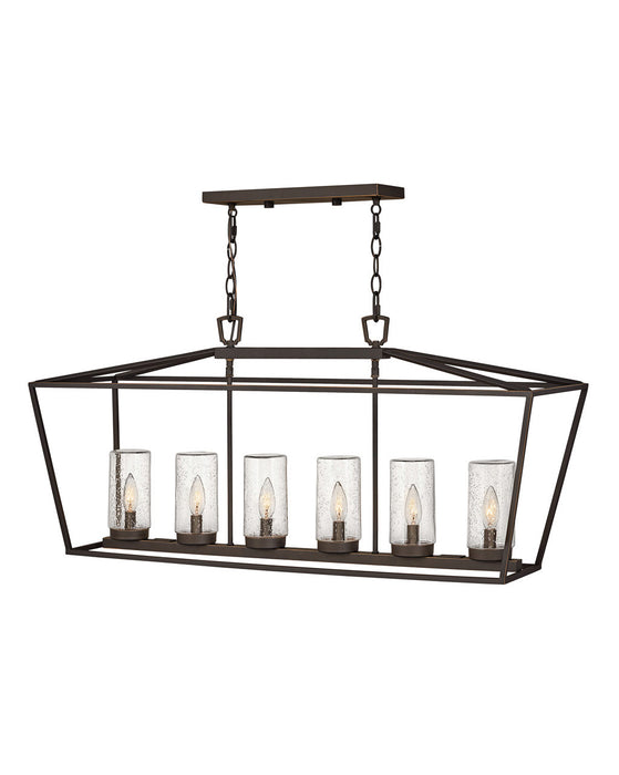 Hinkley 2569OZ-LV LED Linear Chandelier, Oil Rubbed Bronze