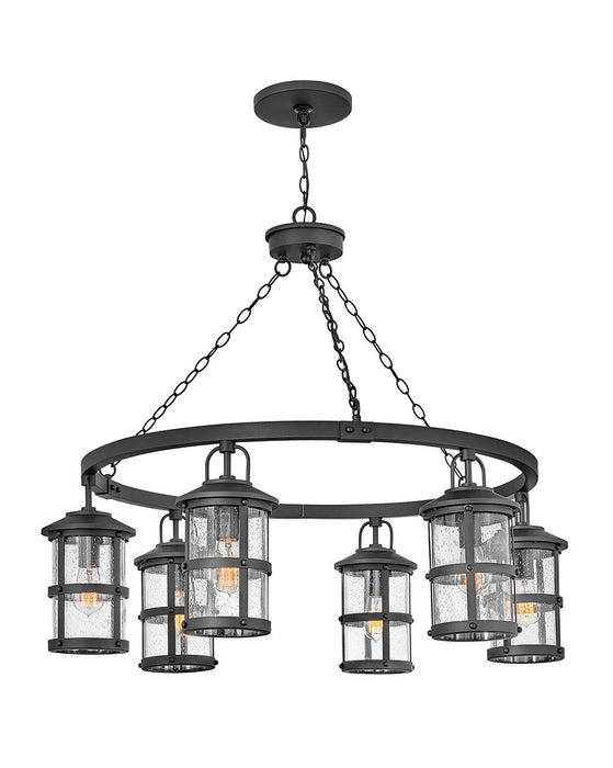 Hinkley 2689BK-LV LED Outdoor Lantern, Black
