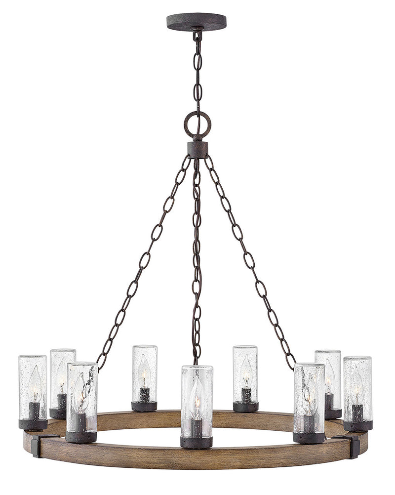 Hinkley 29208SQ-LV LED Outdoor Lantern, Sequoia