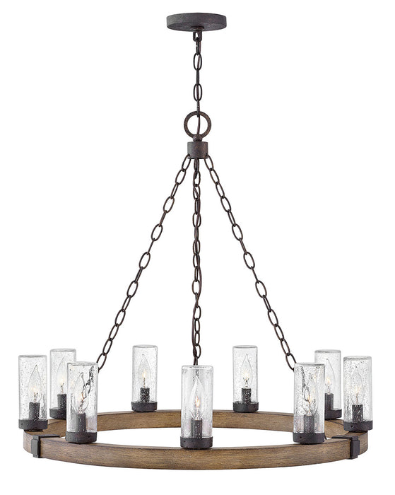 Hinkley 29208SQ-LV LED Outdoor Lantern, Sequoia