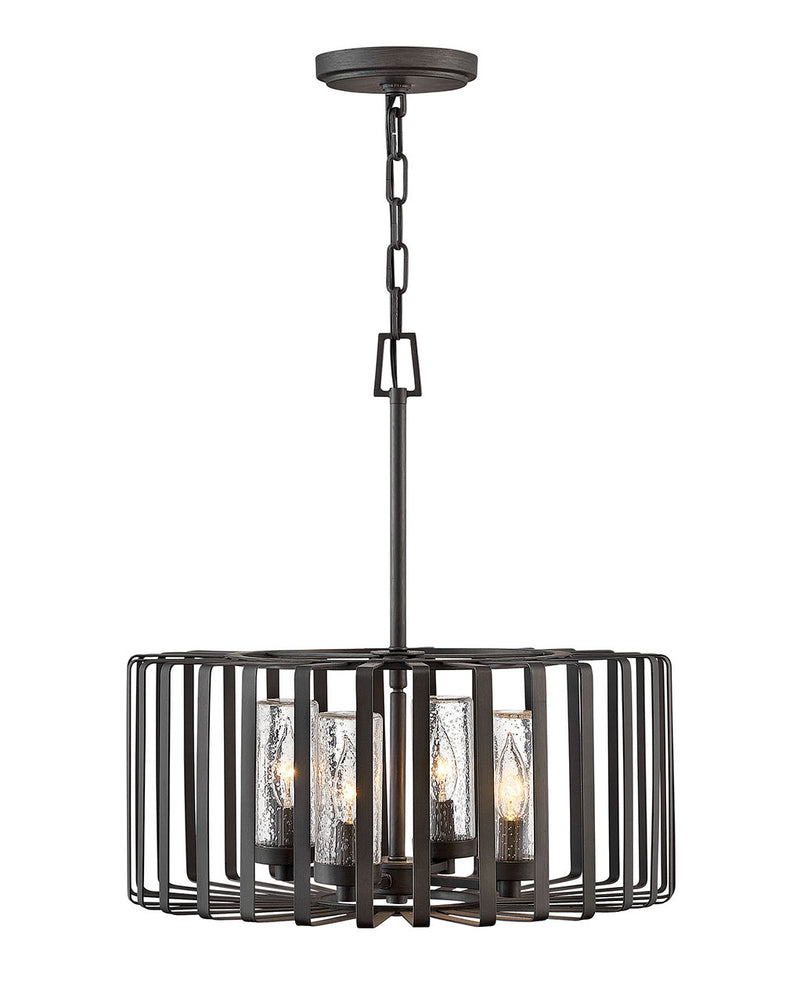 Hinkley 29504BGR-LV LED Outdoor Lantern, Brushed Graphite