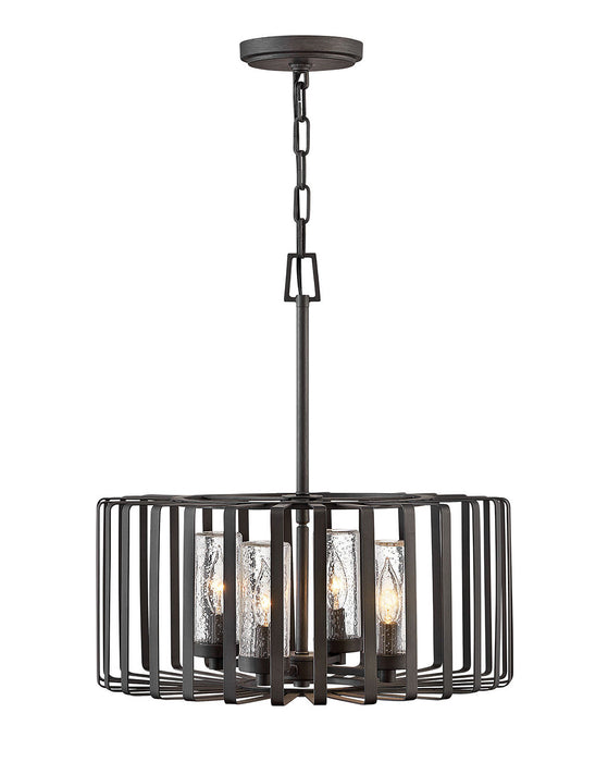 Hinkley 29504BGR-LV LED Outdoor Lantern, Brushed Graphite