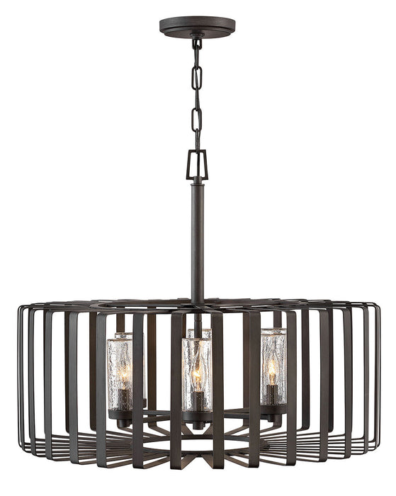 Hinkley 29505BGR-LV LED Outdoor Lantern, Brushed Graphite