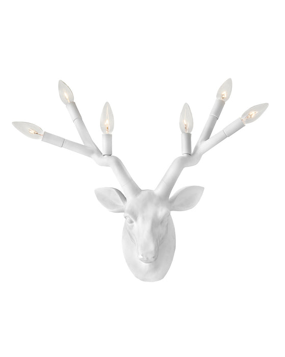 Hinkley 30602CI LED Wall Sconce, Chalk White