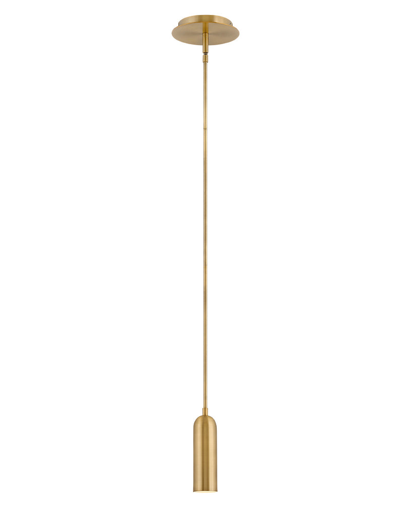 Hinkley 32377HB LED Pendant, Heritage Brass