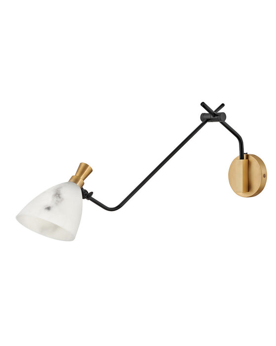 Hinkley 33792HB LED Wall Sconce, Heritage Brass