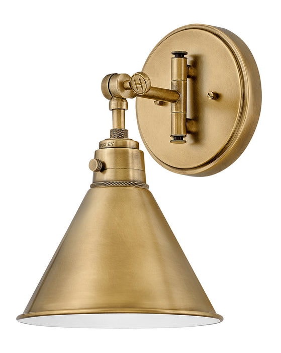 Hinkley 3691HB LED Wall Sconce, Heritage Brass