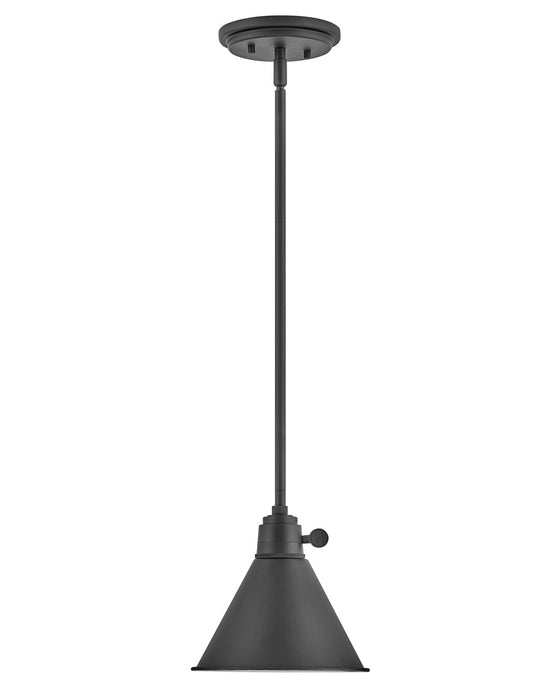 Hinkley 3697BK LED Pendant, Black