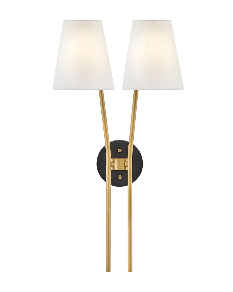 Hinkley 37382HB LED Wall Sconce, Heritage Brass