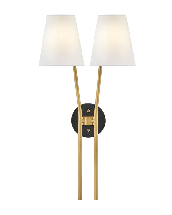Hinkley 37382HB LED Wall Sconce, Heritage Brass