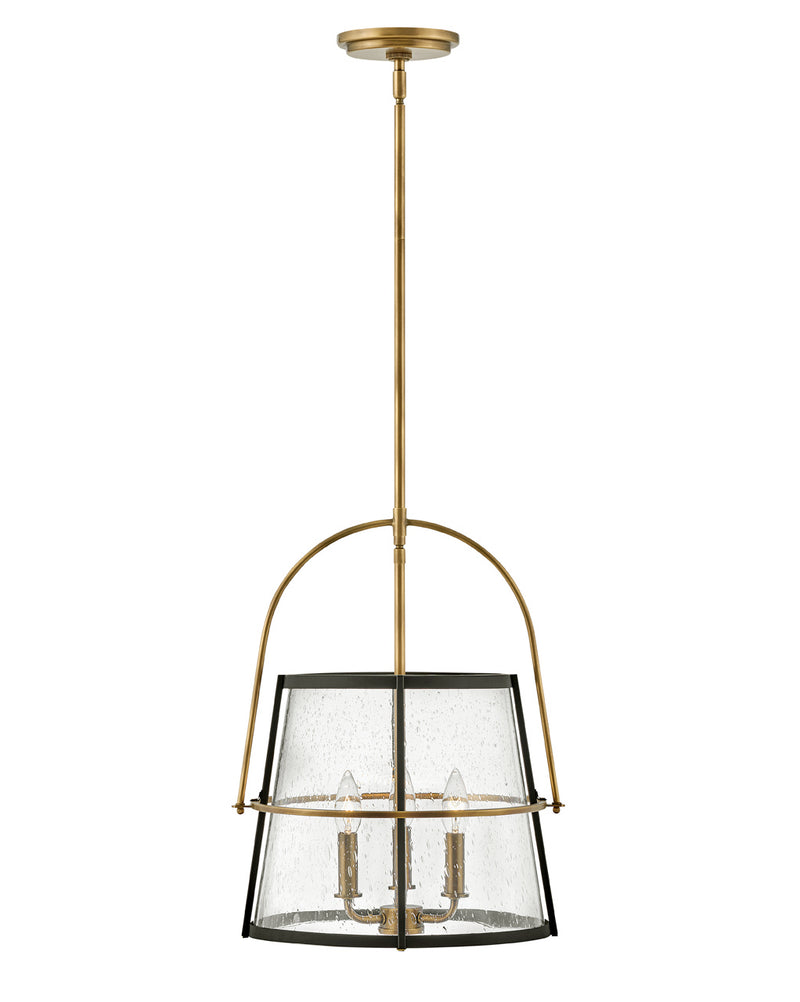 Hinkley 38113HB LED Pendant, Heritage Brass