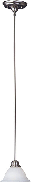 Maxim 91066MRSN One Light Mini Pendant, Satin Nickel