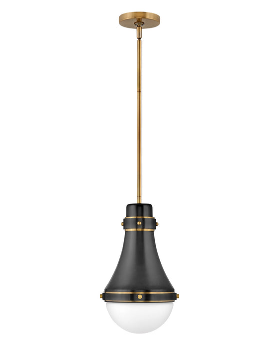 Hinkley 39057BK LED Pendant, Black