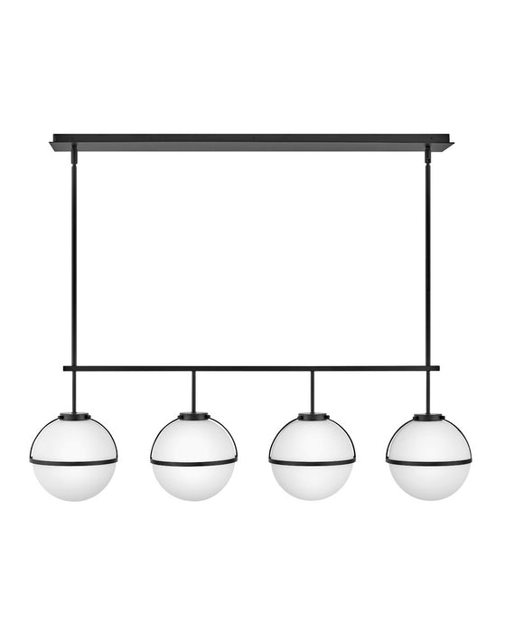 Hinkley 39675BK LED Linear Chandelier, Black