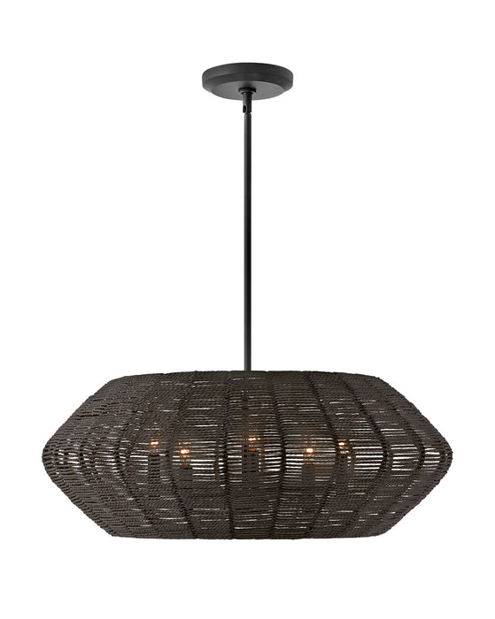 Hinkley 40384BLK LED Chandelier, Black