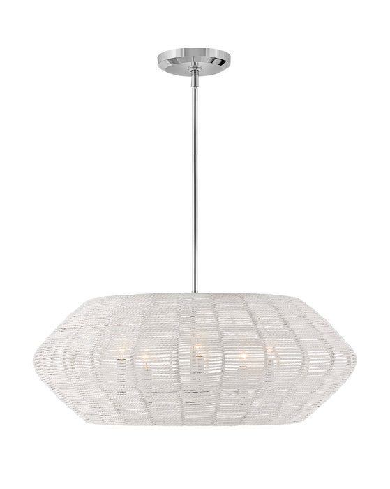 Hinkley 40384PCM LED Chandelier, Polished Chrome