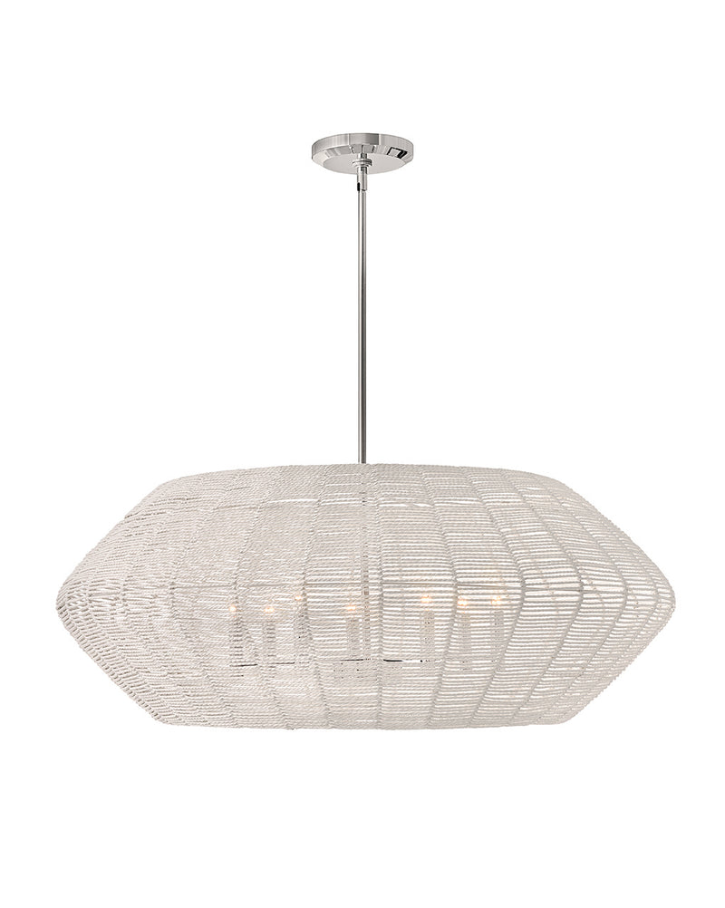 Hinkley 40385PCM LED Chandelier, Polished Chrome