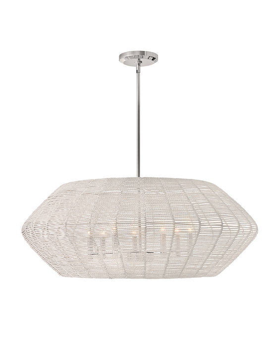 Hinkley 40385PCM LED Chandelier, Polished Chrome