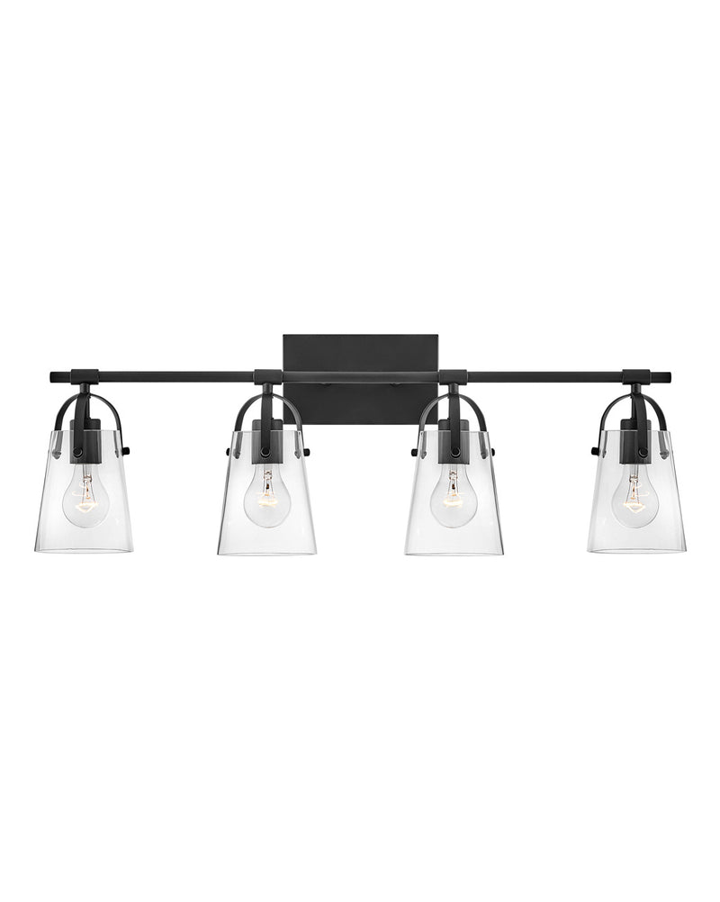 Hinkley 5134BK LED Vanity, Black