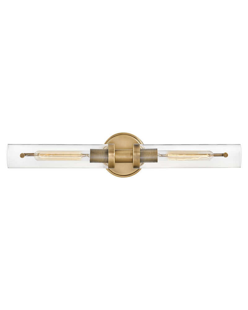 Hinkley 51452HB LED Vanity, Heritage Brass
