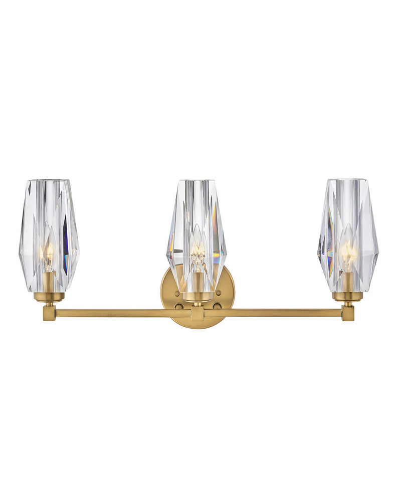 Hinkley 52483HB LED Vanity, Heritage Brass