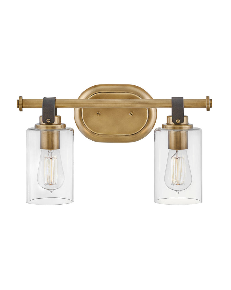 Hinkley 52882HB LED Vanity, Heritage Brass