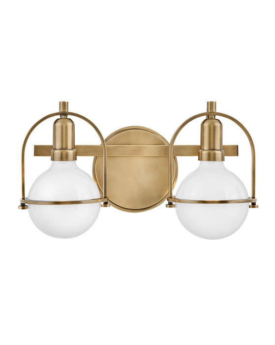 Hinkley 53772HB LED Vanity, Heritage Brass