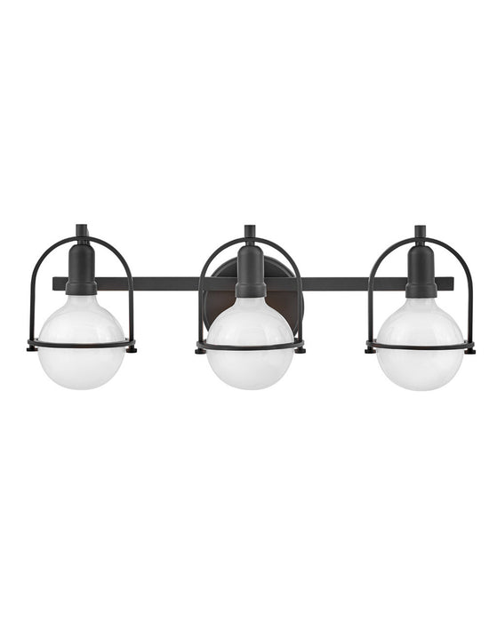 Hinkley 53773BK LED Vanity, Black