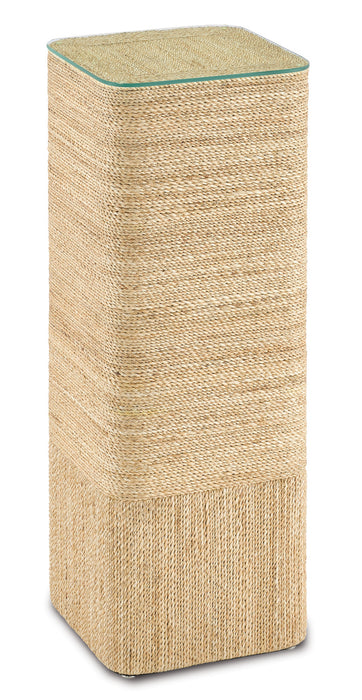 Currey and Company 1000-0094 Pedestal, Natural