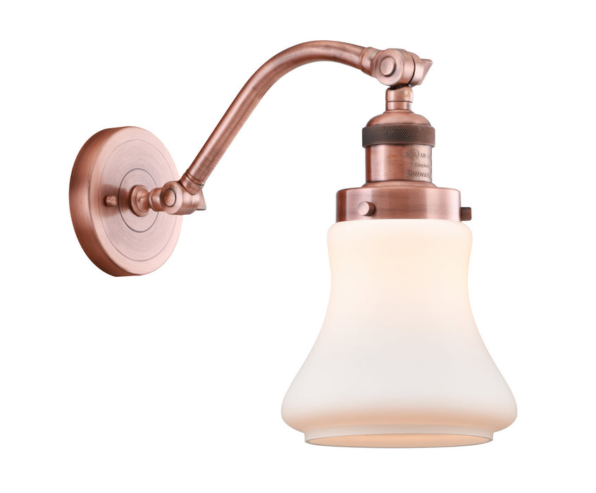 Innovations 515-1W-AC-G191-LED LED Wall Sconce, Antique Copper