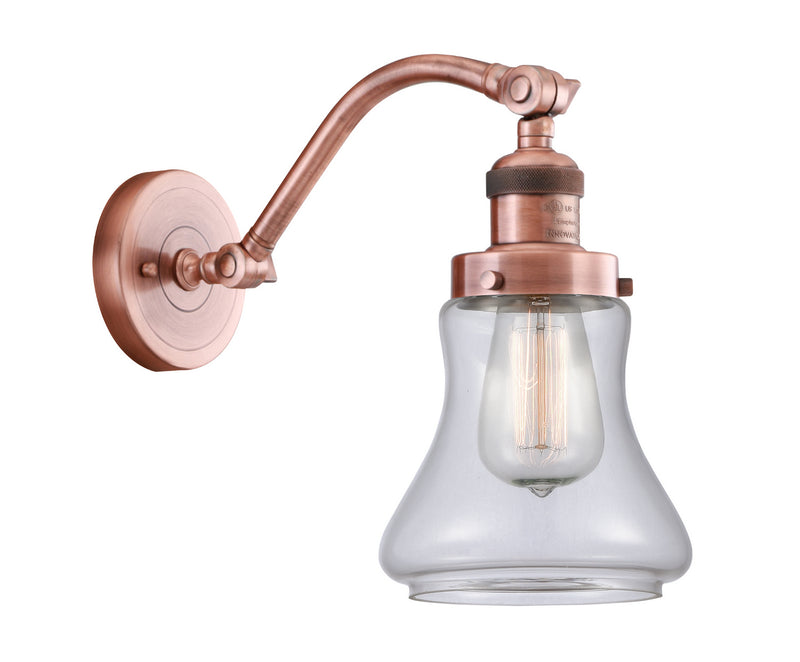 Innovations 515-1W-AC-G192-LED LED Wall Sconce, Antique Copper