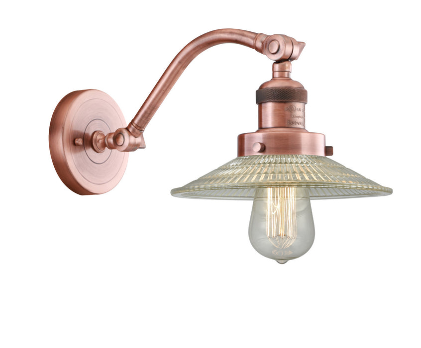 Innovations 515-1W-AC-G2 One Light Wall Sconce, Antique Copper