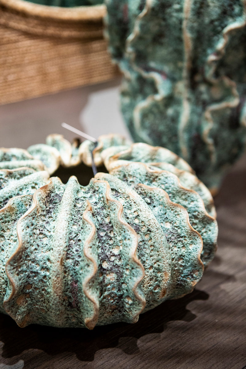 Currey and Company 1200-0299 Vase, Moss Green