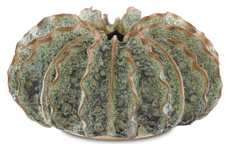 Currey and Company 1200-0300 Vase, Moss Green