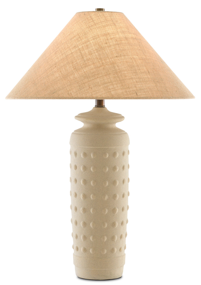 Currey and Company 6000-0612 One Light Table Lamp, Sand