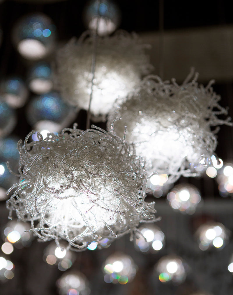 Currey and Company 9000-0695 One Light Pendant, Clear