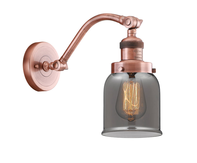 Innovations 515-1W-AC-G53 One Light Wall Sconce, Antique Copper