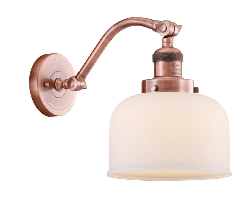 Innovations 515-1W-AC-G71 One Light Wall Sconce, Antique Copper