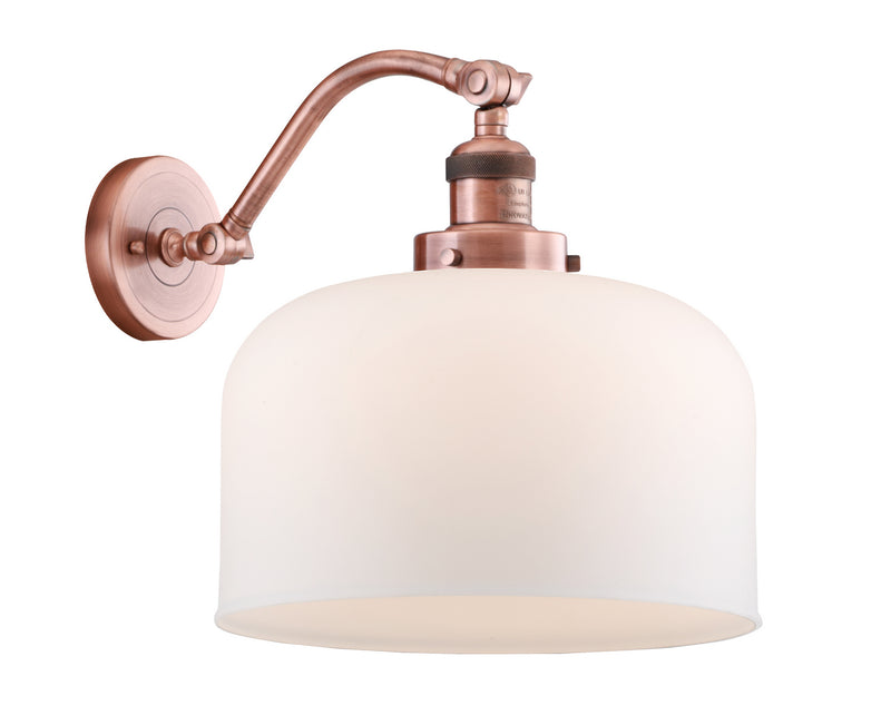 Innovations 515-1W-AC-G71-L One Light Wall Sconce, Antique Copper
