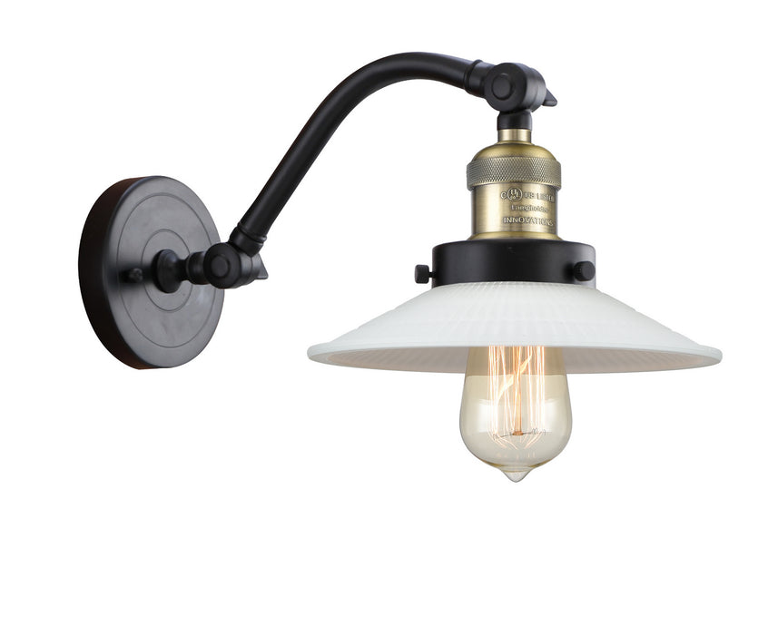 Innovations 515-1W-BAB-G1 One Light Wall Sconce, Black Antique Brass
