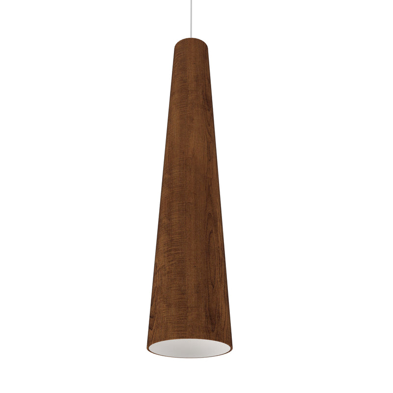 Accord Lighting 1280.06 One Light Pendant, Imbuia