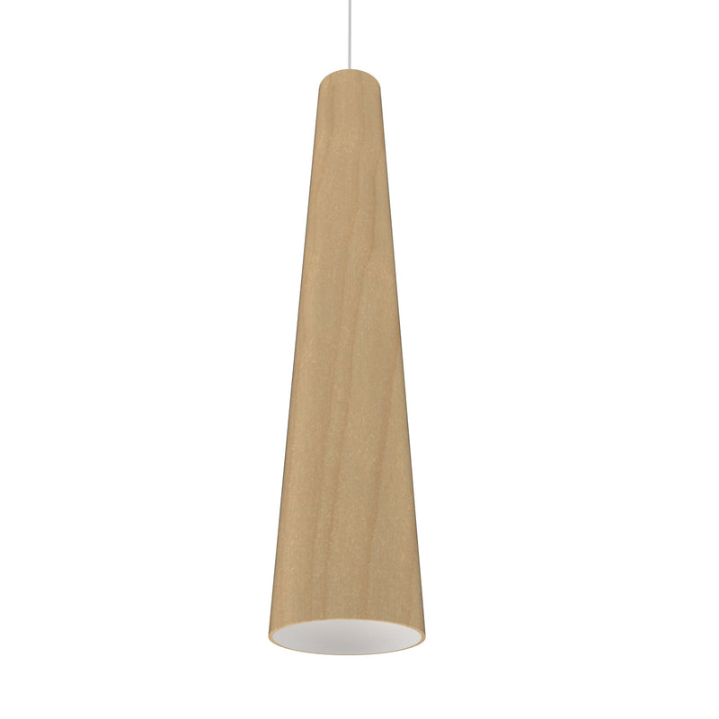 Accord Lighting 1280.34 One Light Pendant, Maple
