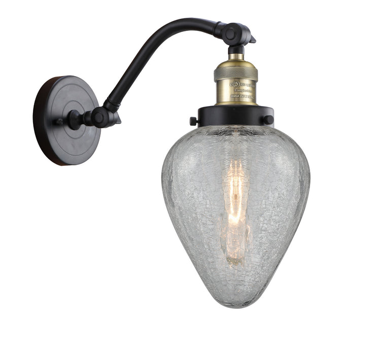 Innovations 515-1W-BAB-G165-LED LED Wall Sconce, Black Antique Brass