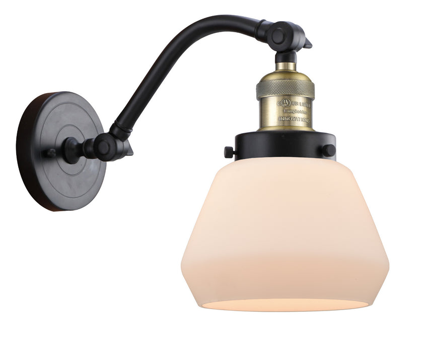 Innovations 515-1W-BAB-G171 One Light Wall Sconce, Black Antique Brass