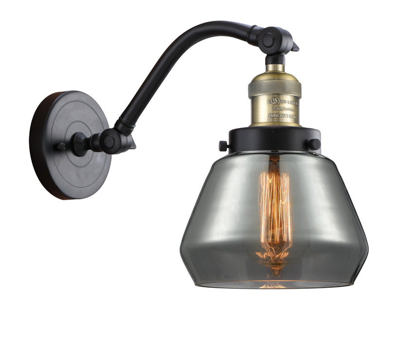 Innovations 515-1W-BAB-G173 One Light Wall Sconce, Black Antique Brass