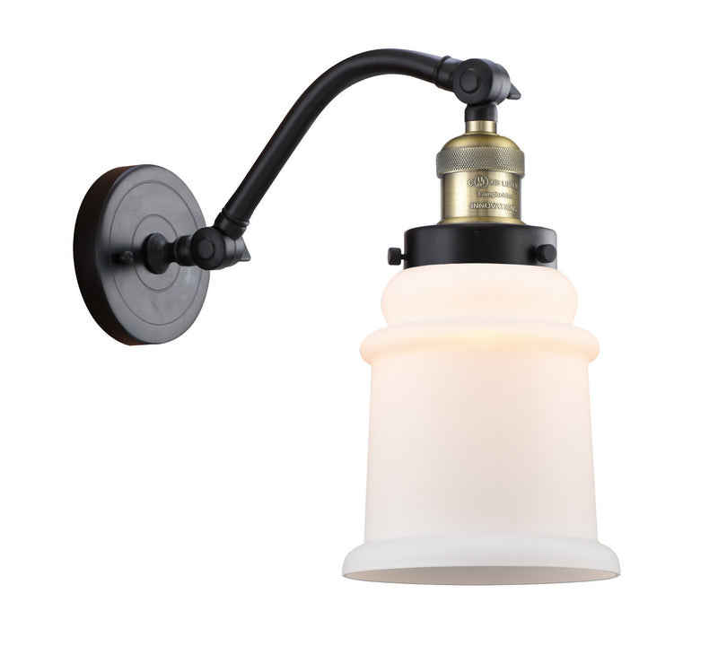 Innovations 515-1W-BAB-G181 One Light Wall Sconce, Black Antique Brass