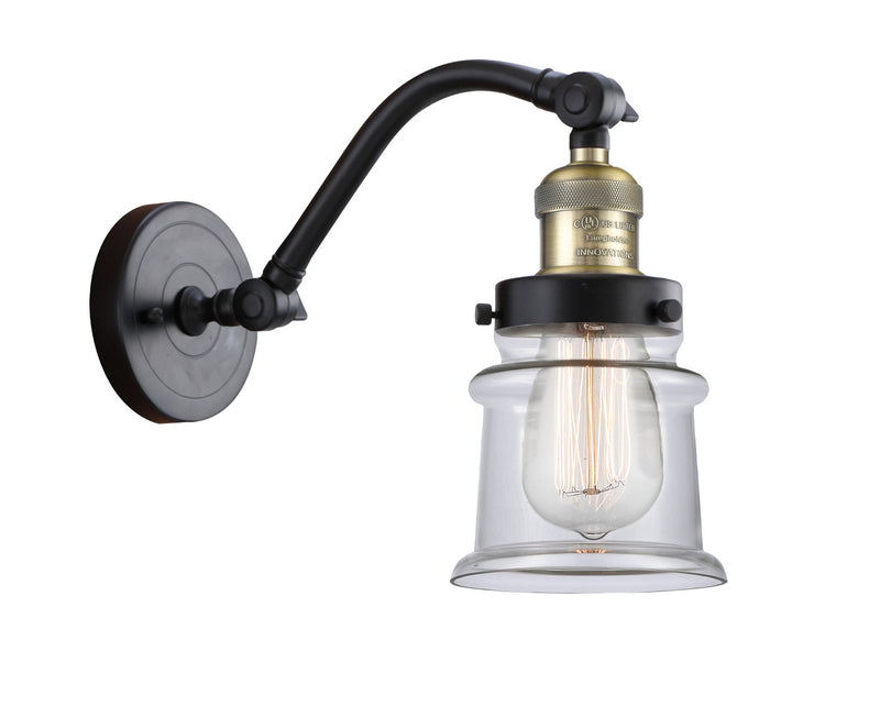 Innovations 515-1W-BAB-G182S One Light Wall Sconce, Black Antique Brass