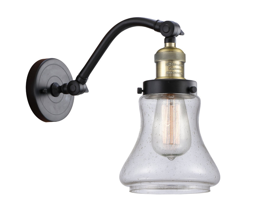 Innovations 515-1W-BAB-G194 One Light Wall Sconce, Black Antique Brass