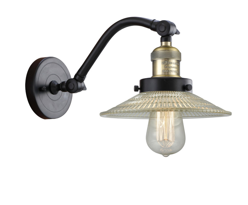 Innovations 515-1W-BAB-G2 One Light Wall Sconce, Black Antique Brass