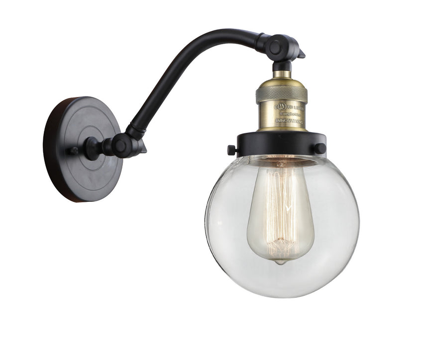 Innovations 515-1W-BAB-G202-6-LED LED Wall Sconce, Black Antique Brass